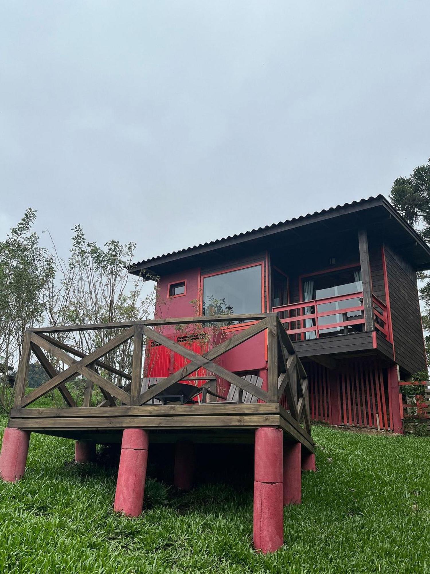 Chales Incriveis Com Banheira De Hidromassagem E Vista Encantadora Urubici Exterior foto